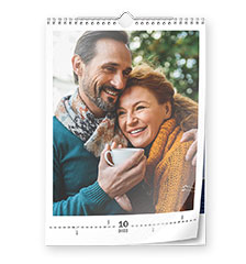 Wandkalender Classic A4 (hoch, Fotopapier)