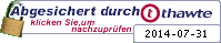 Thawte� Trusted Site Seal