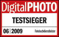 DigitalPHOTO Fotobuch-Dienstleister Test: Testsieger